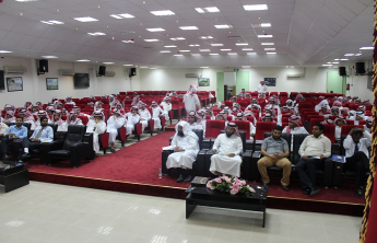 Introductory meeting for new students in Hotat Bani Tamim for the academic year 1436/1435 AH